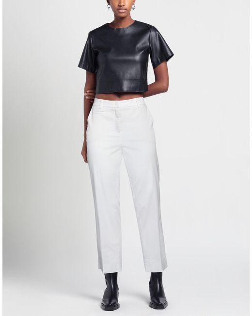 Cambio White Pants