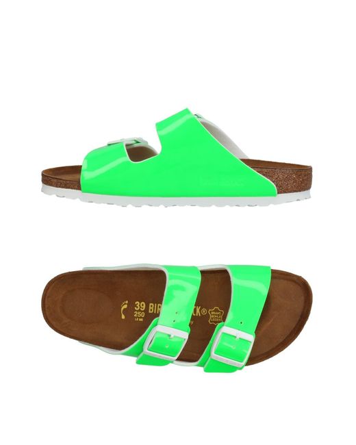 Lyst - Birkenstock Sandals in Green