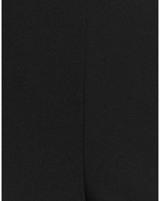 Patrizia Pepe Black Pants Polyester, Viscose, Elastane