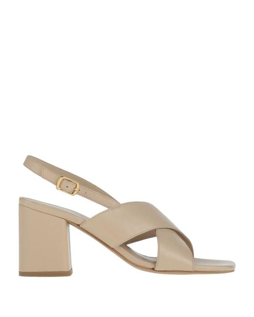 Baldinini Natural Sandals Leather