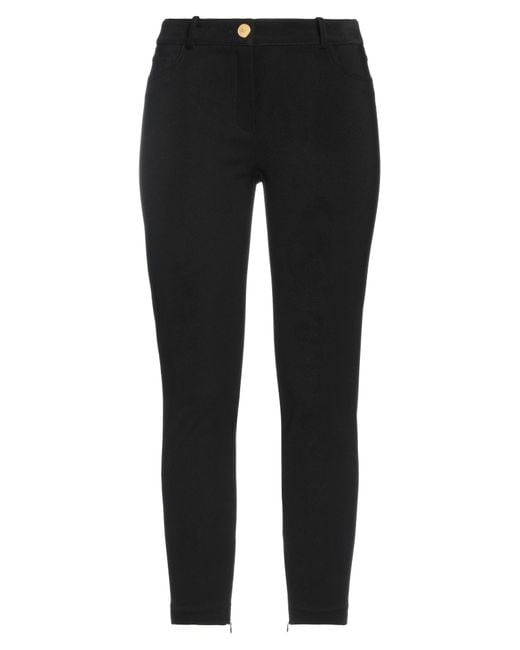 Elisabetta Franchi Black Trouser