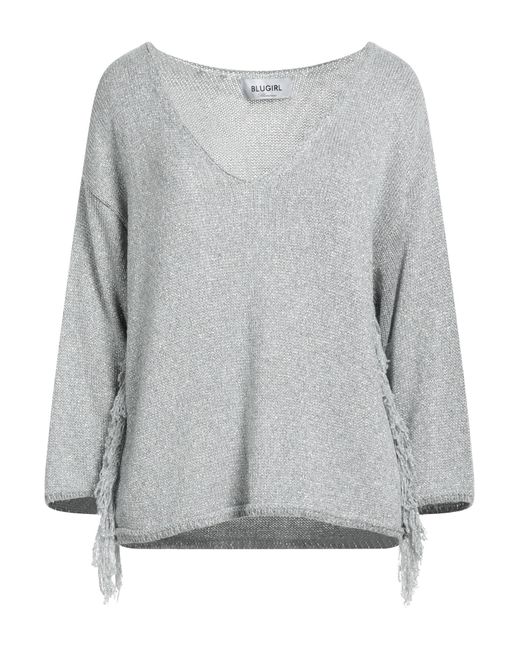 Blugirl Blumarine Gray Sweater