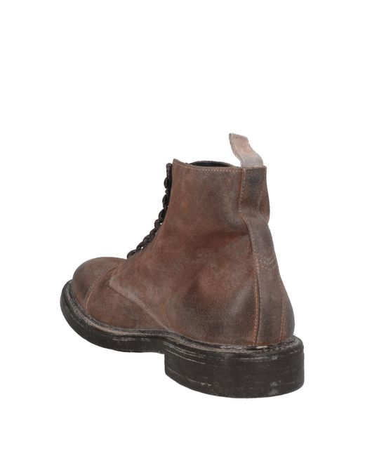 Botines de caña alta Moma de hombre de color Brown