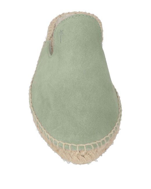 Manebí Green Espadrilles Leather