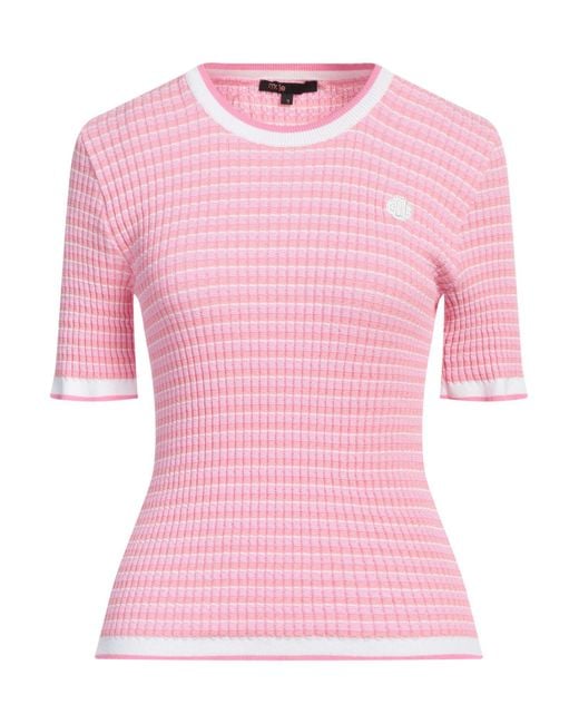 Pullover Maje de color Pink