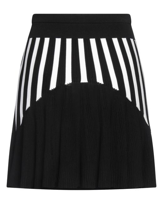 Balmain Black Mini Skirt