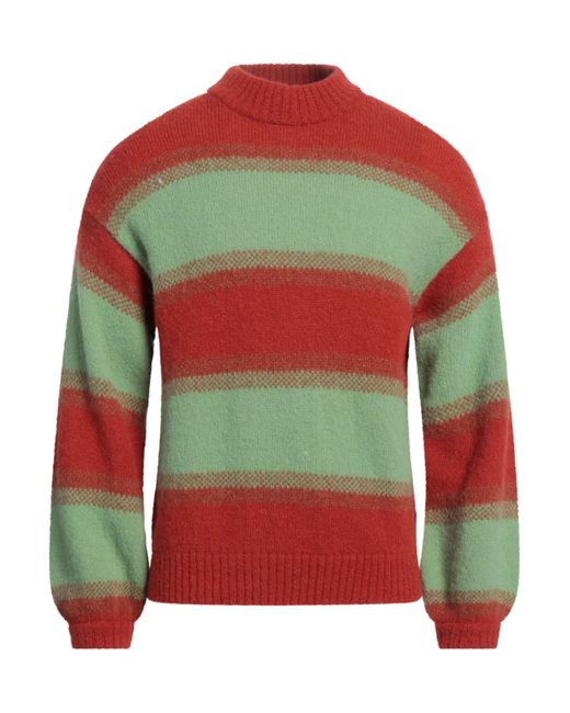 Thinking Mu Red Sweater for men
