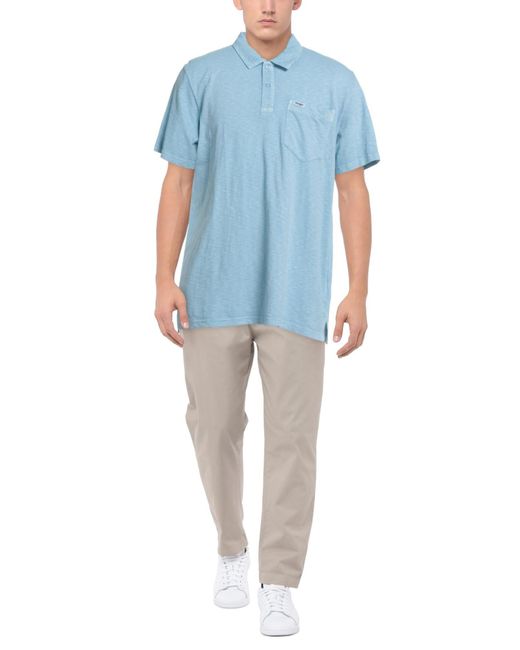 Wrangler Blue Polo Shirt for men