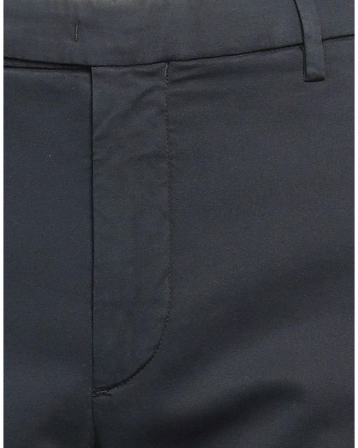 Boglioli Blue Pants Cotton, Elastane for men