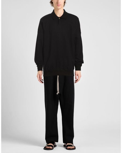 Fear Of God Black Polo Shirt Cotton for men