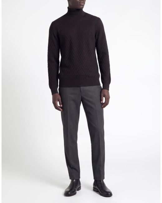 Paolo Pecora Black Turtleneck for men
