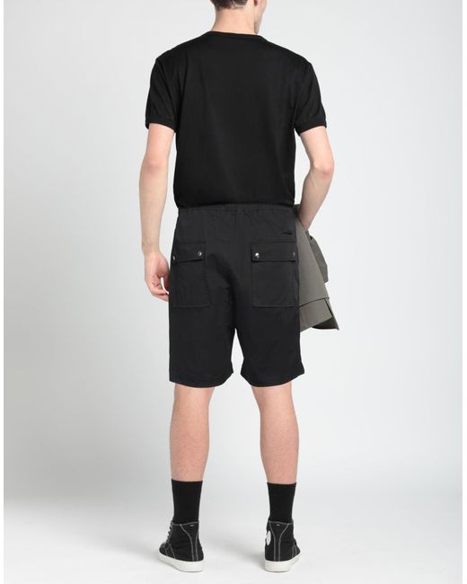 State of Order Black Shorts & Bermuda Shorts for men
