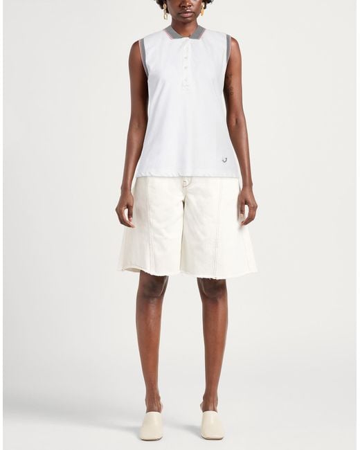 Jacob Cohen White Polo Shirt