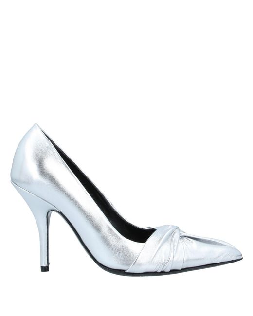 Maje White Pumps