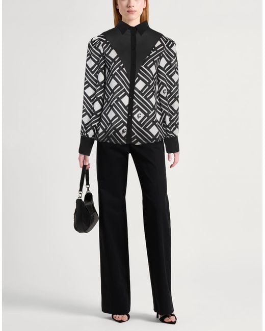 Cristinaeffe Black Shirt Polyester