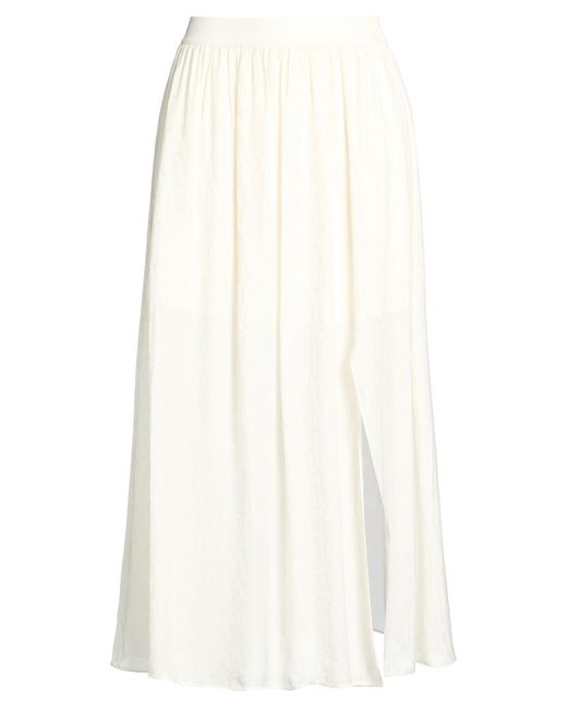 ARMANI EXCHANGE White Midi Skirt