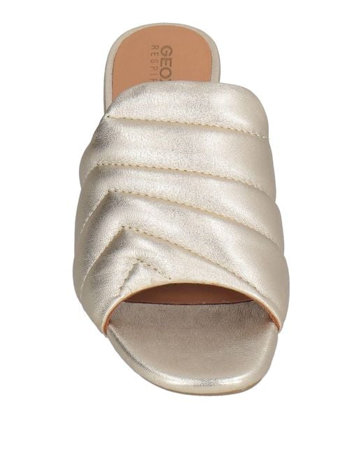 Geox Natural Sandals