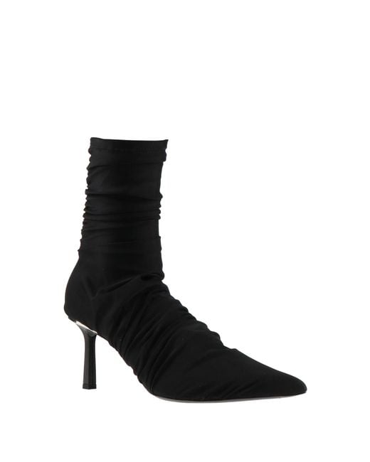 HYINA Black Ankle Boots