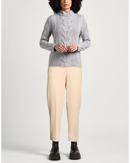 Circolo 1901 Natural Pants Cotton, Elastane