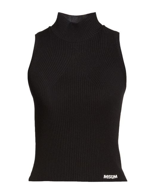 Cuello Alto MSGM de color Black
