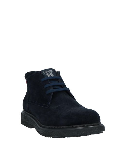 Callaghan Blue Ankle Boots for men