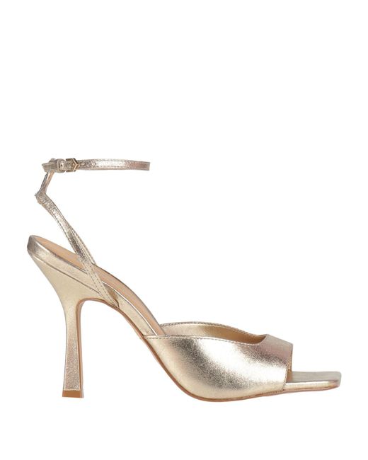 Carrano Metallic Sandals Leather