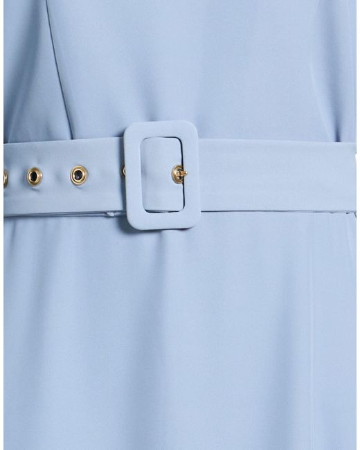 Kocca Blue Midi Dress Polyester, Elastane