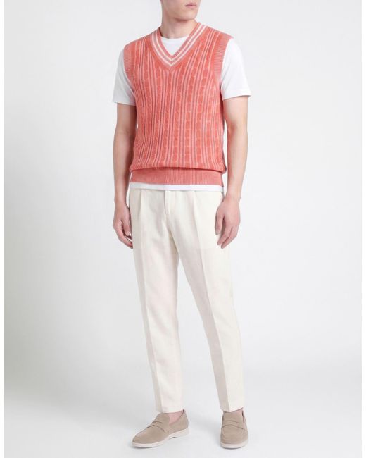 Eleventy Pink Jumper for men