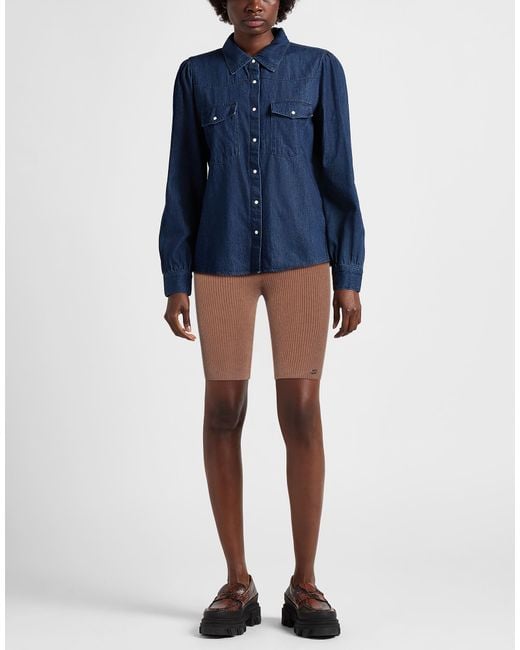 Elisabetta Franchi Brown Shorts & Bermuda Shorts