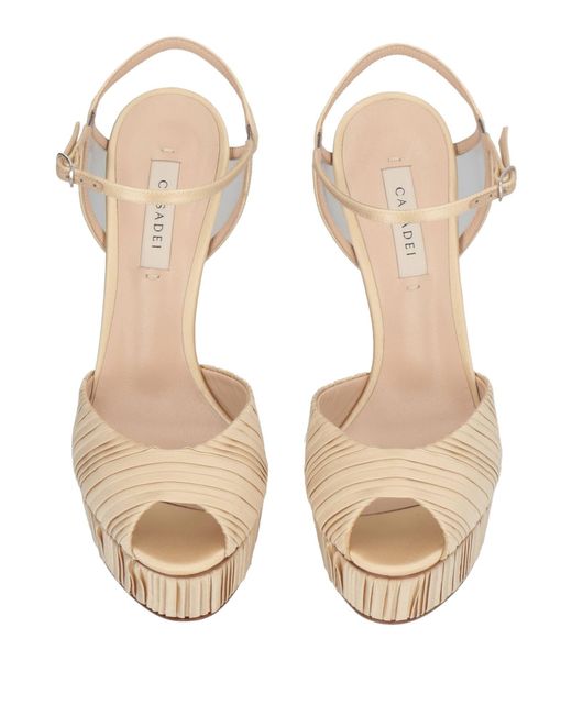 Casadei Natural Sandals