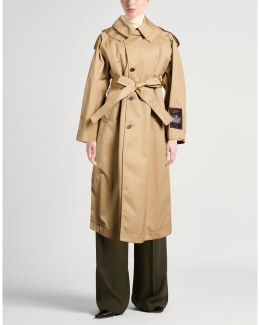 Jean Paul Gaultier Natural Overcoat & Trench Coat Cotton