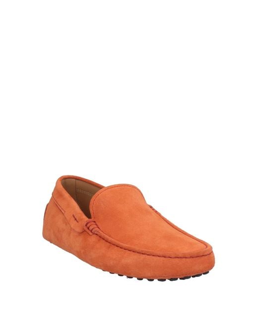 Tod's Mokassin in Orange für Herren