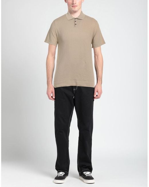 Alpha Studio Natural Polo Shirt for men