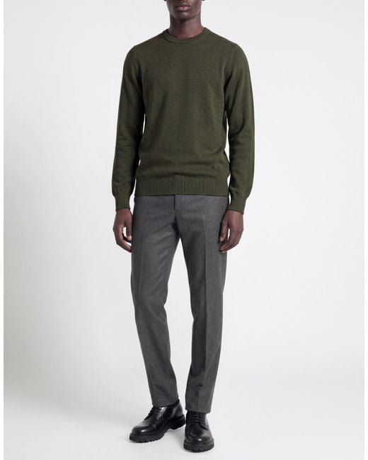 FILIPPO DE LAURENTIIS Green Jumper for men