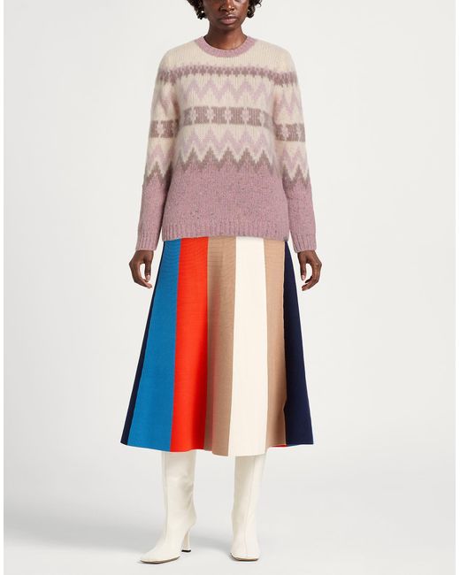 Woolrich Pink Cream Sweater Wool, Mohair Wool, Polyamide, Viscose
