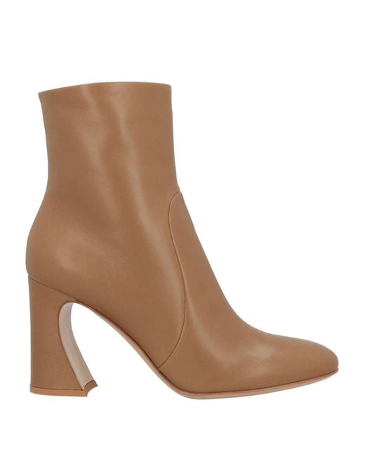 Gianvito Rossi Brown Ankle Boots