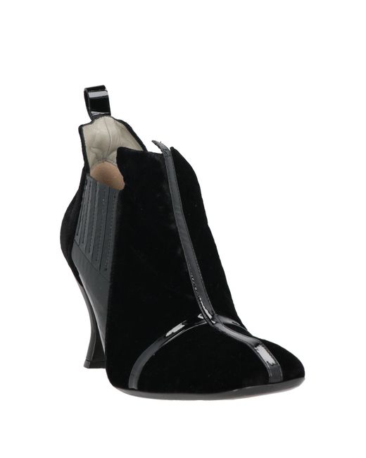 Malloni Black Ankle Boots
