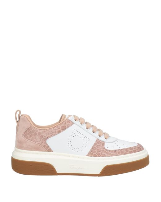 Ferragamo White Sneakers