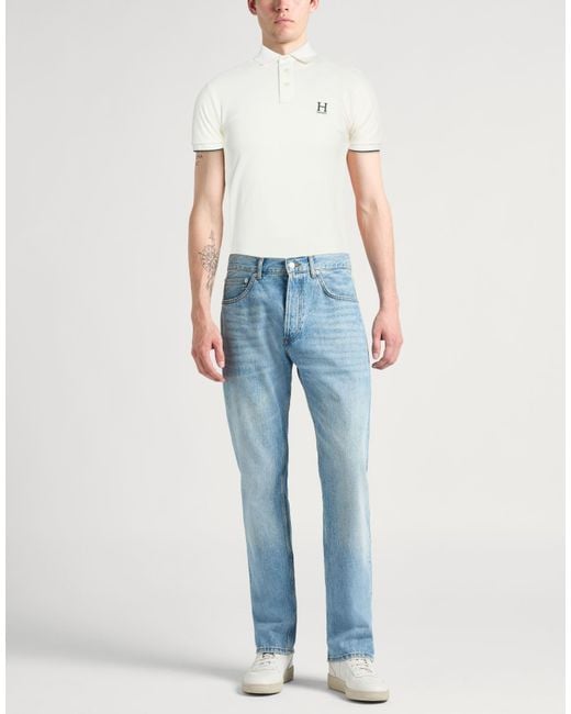 Polo di Hackett in White da Uomo