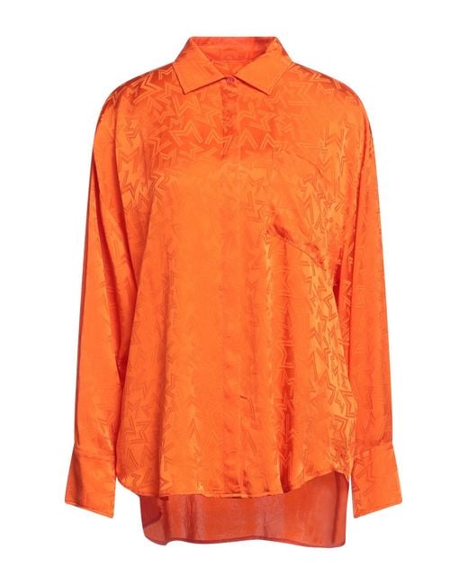 MSGM Orange Shirt