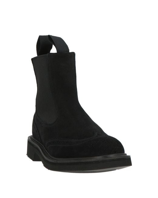 Tricker's Black Ankle Boots