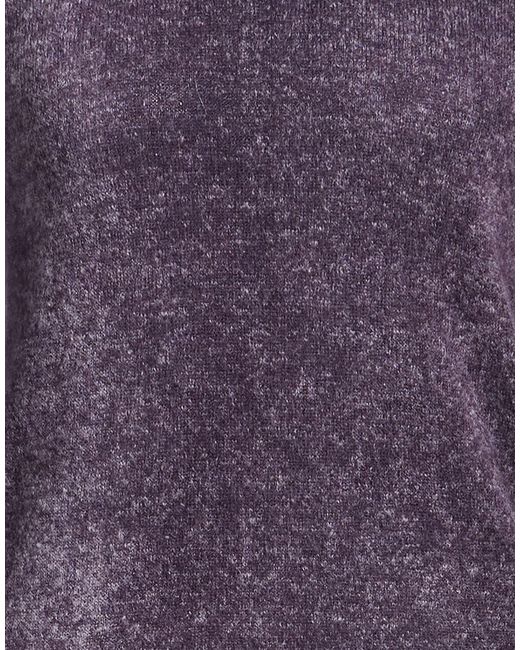 Alpha Studio Purple Turtleneck