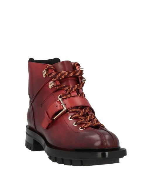 Santoni Red Stiefelette