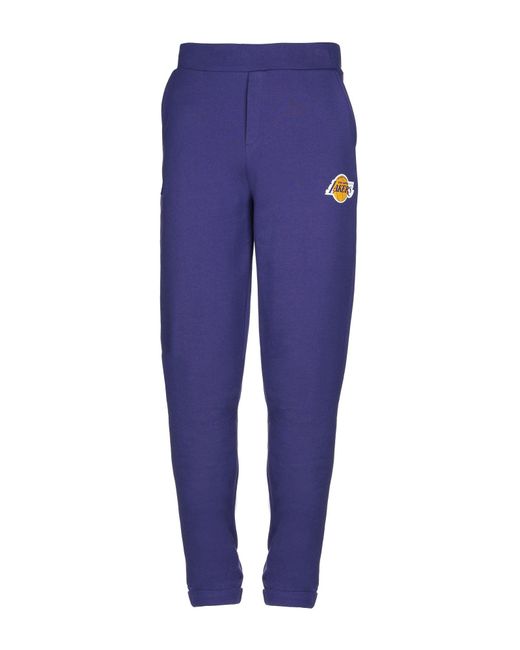 Adidas Purple Casual Pants for men