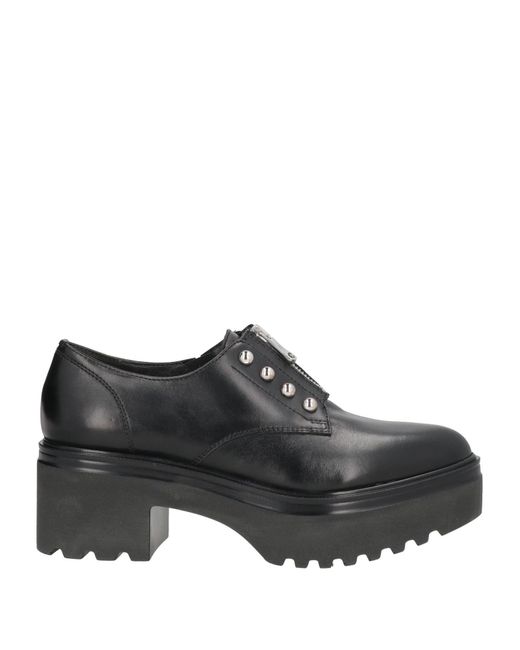 Janet & Janet Black Loafers Leather