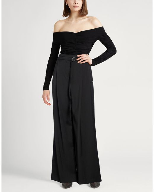 Sportmax Black Pants Virgin Wool