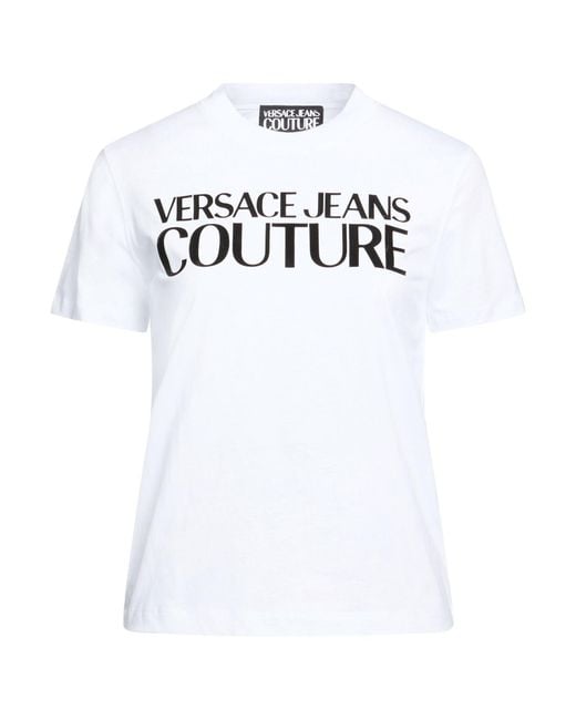 Versace Jeans Couture White T-Shirt Cotton