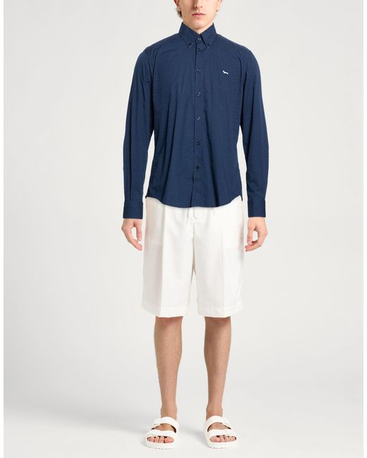 Harmont & Blaine Blue Shirts for men