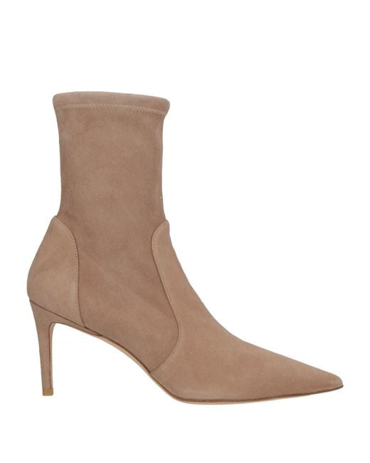 Stuart Weitzman Brown Ankle Boots