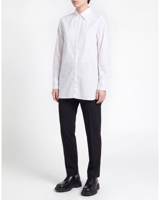 Officine Generale White Shirt Cotton